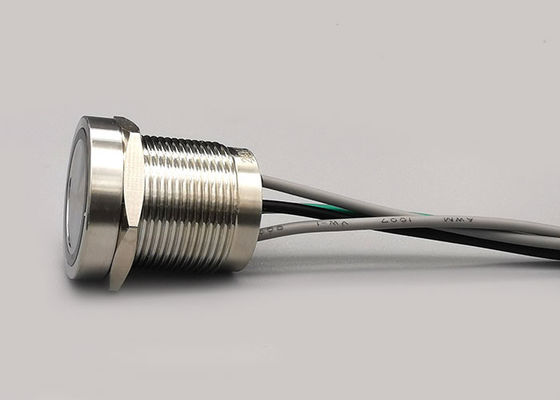 Anti interruptor de tecla piezoelétrico de aço inoxidável do vândalo 1NO